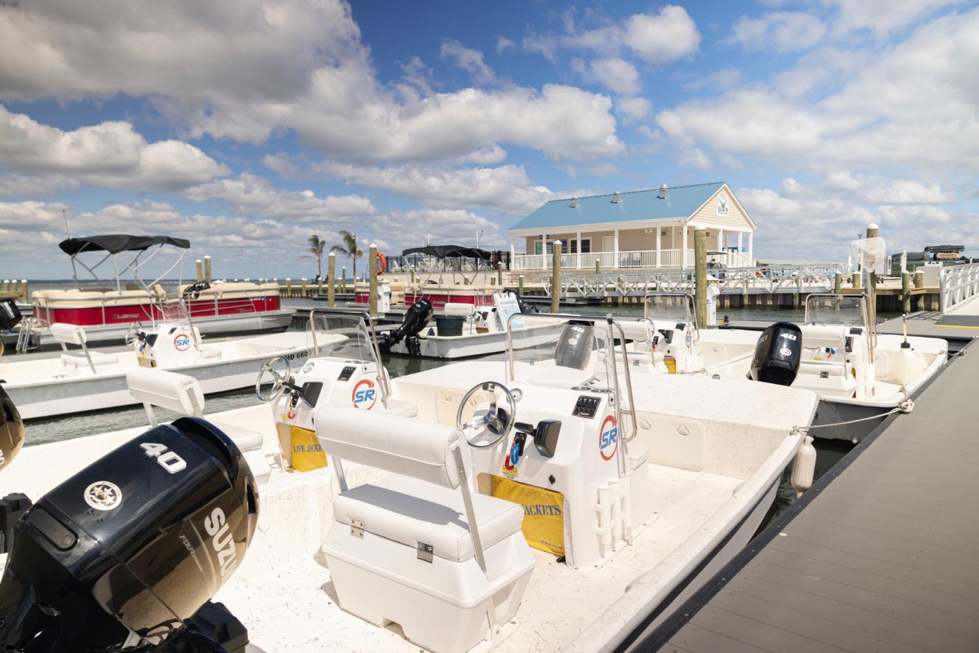 Blufin Bungalows & Marina Chincoteague Dış mekan fotoğraf