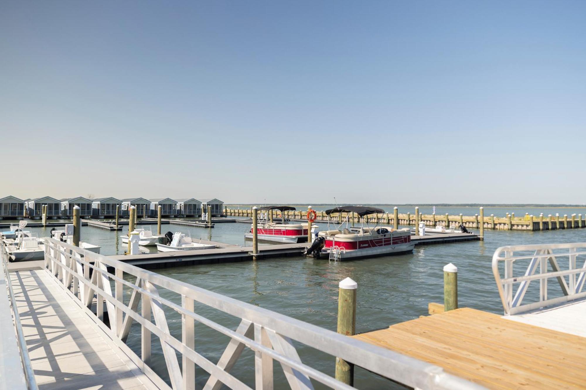 Blufin Bungalows & Marina Chincoteague Dış mekan fotoğraf