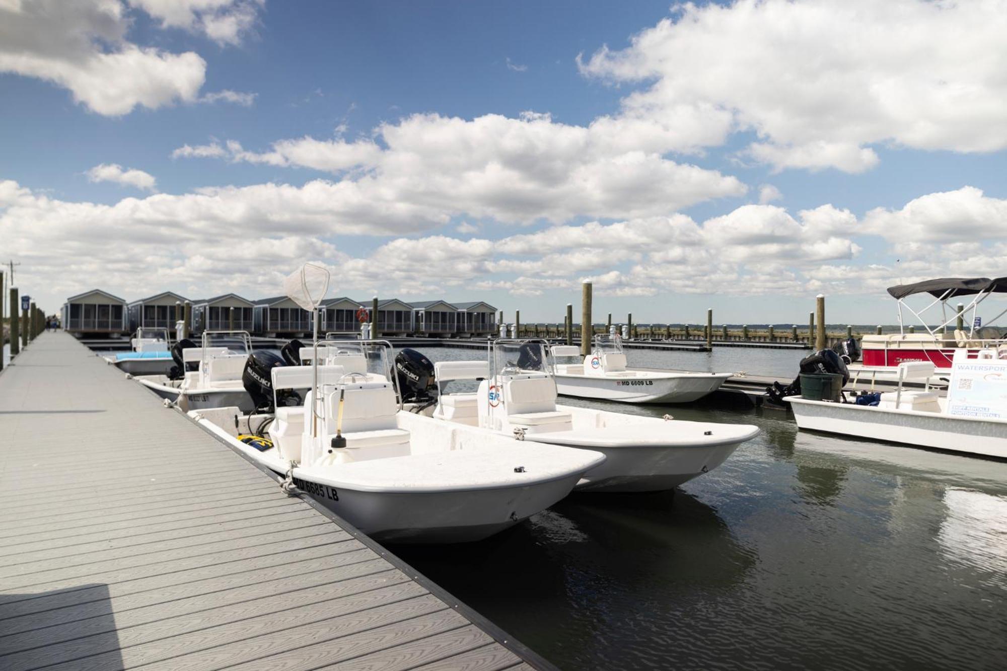 Blufin Bungalows & Marina Chincoteague Dış mekan fotoğraf