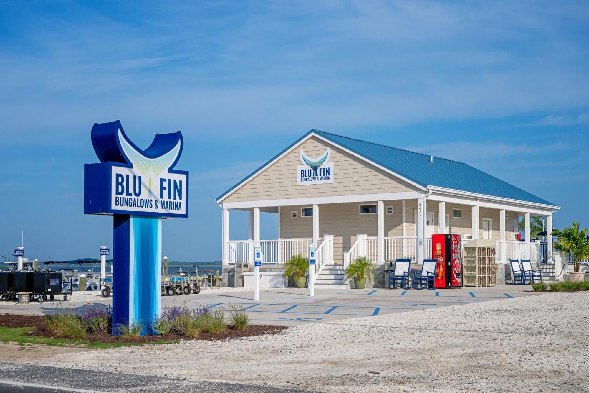 Blufin Bungalows & Marina Chincoteague Dış mekan fotoğraf