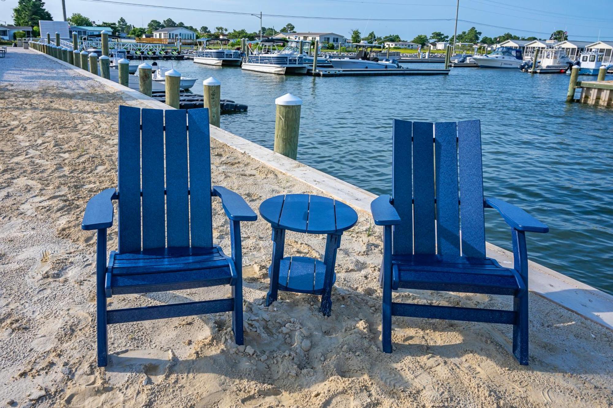 Blufin Bungalows & Marina Chincoteague Dış mekan fotoğraf