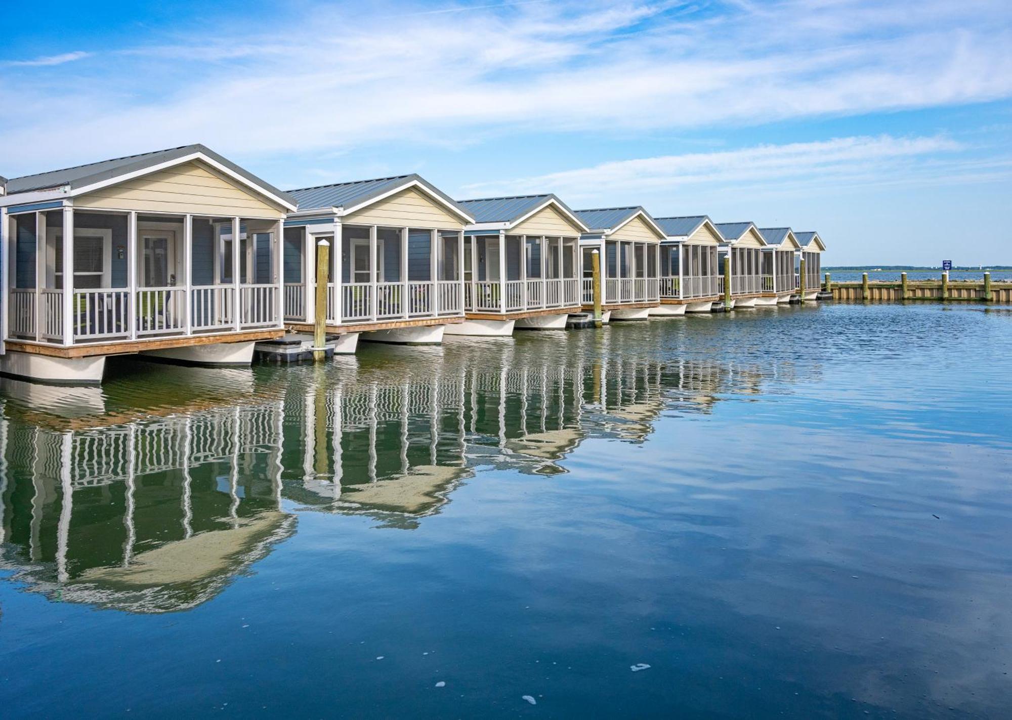 Blufin Bungalows & Marina Chincoteague Dış mekan fotoğraf