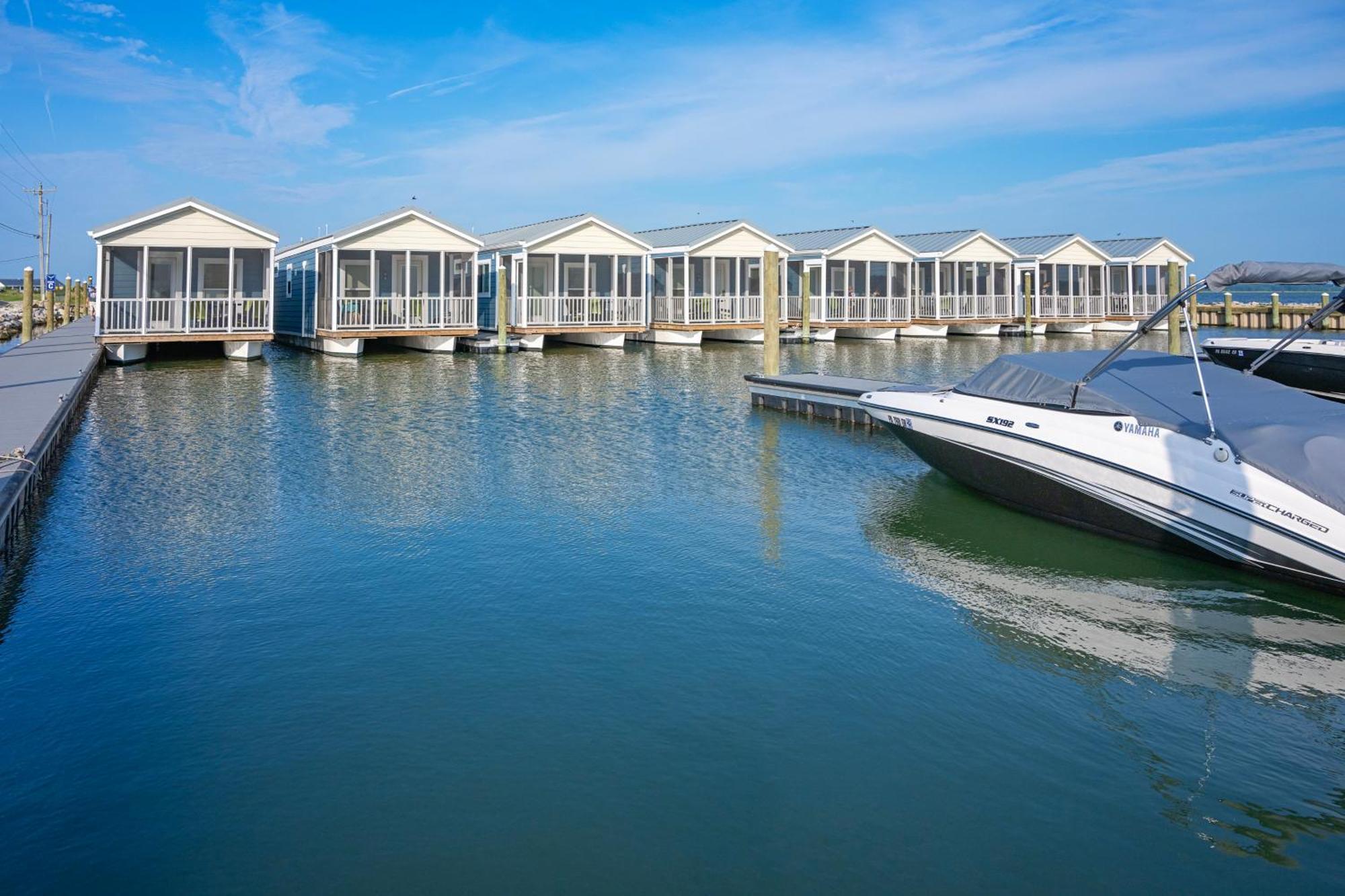 Blufin Bungalows & Marina Chincoteague Oda fotoğraf